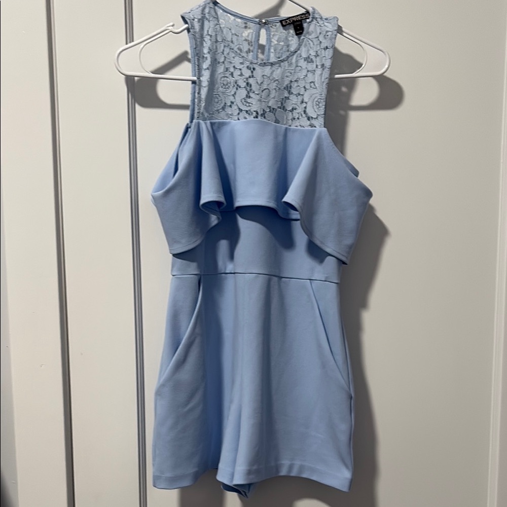 Express Baby Blue Romper